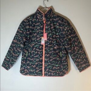 Harvey Reversible Puffer Jacket - Green Multi. 10. NWT. $100.